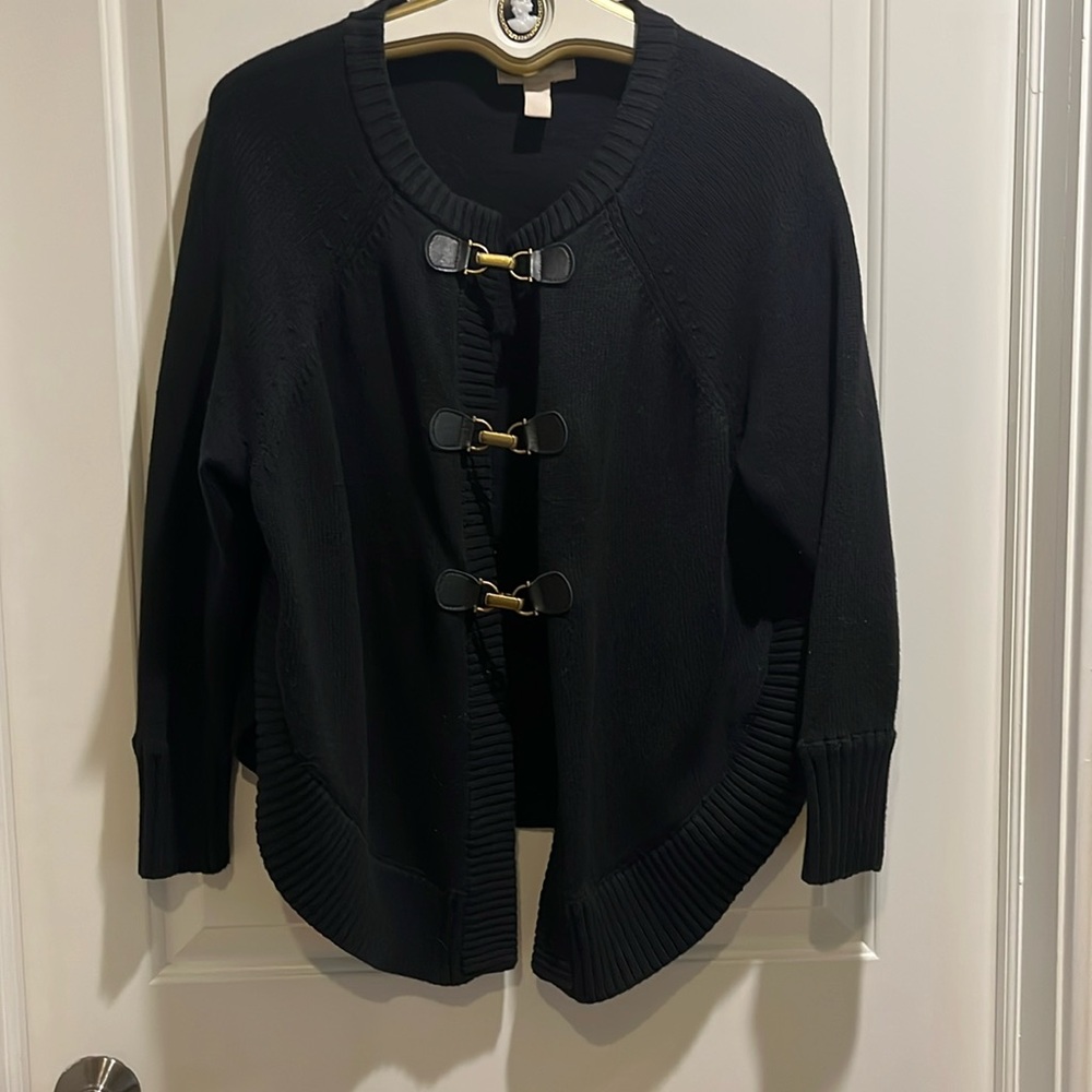 Banana Republic cape sweater.